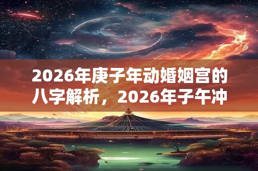 2026年庚子年动婚姻宫的八字解析，2026年子午冲婚姻宫吗？