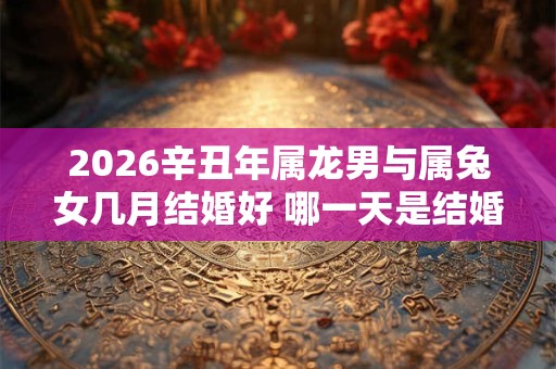 2026辛丑年属龙男与属兔女几月结婚好 哪一天是结婚吉日