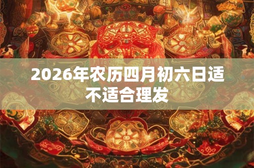 2026年农历四月初六日适不适合理发