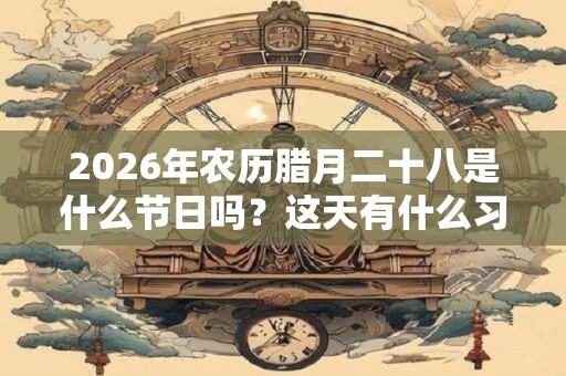 2026年农历腊月二十八是什么节日吗？这天有什么习俗？