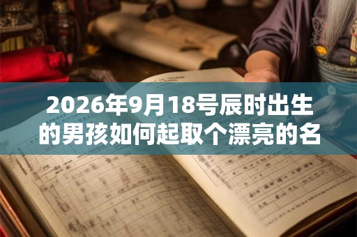 2026年9月18号辰时出生的男孩如何起取个漂亮的名字和五行属性