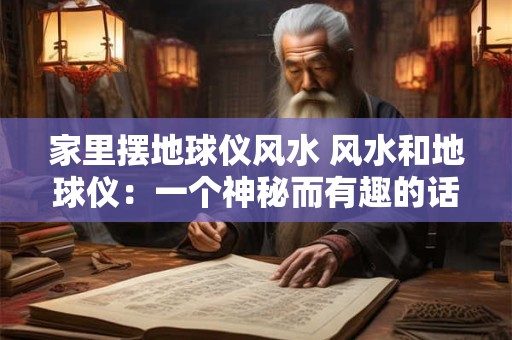 家里摆地球仪风水 风水和地球仪：一个神秘而有趣的话题