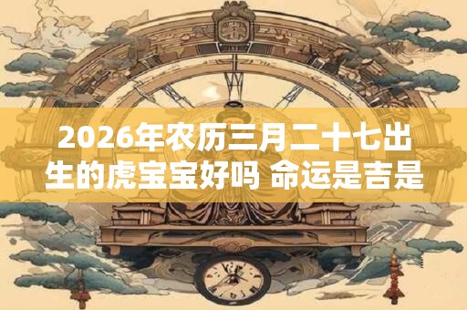 2026年农历三月二十七出生的虎宝宝好吗 命运是吉是凶