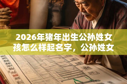 2026年猪年出生公孙姓女孩怎么样起名字，公孙姓女孩好名推荐