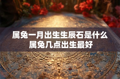 属兔一月出生生辰石是什么 属兔几点出生最好