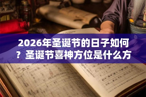 2026年圣诞节的日子如何？圣诞节喜神方位是什么方向？