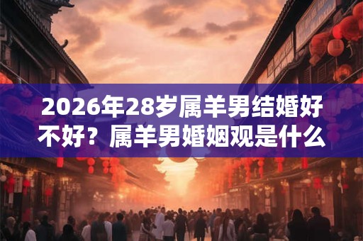 2026年28岁属羊男结婚好不好？属羊男婚姻观是什么？