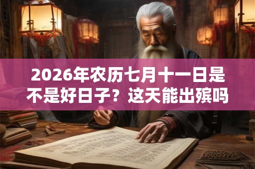 2026年农历七月十一日是不是好日子？这天能出殡吗？