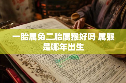 一胎属兔二胎属猴好吗 属猴是哪年出生