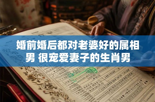 婚前婚后都对老婆好的属相男 很宠爱妻子的生肖男
