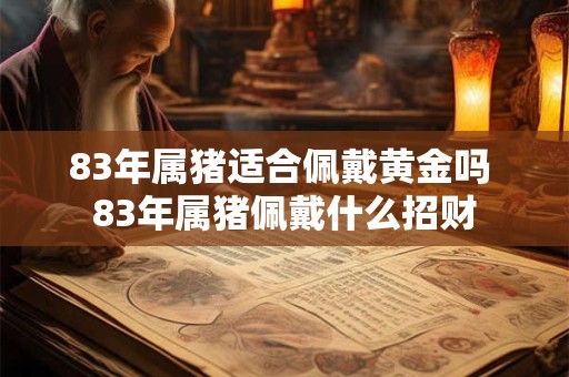 83年属猪适合佩戴黄金吗 83年属猪佩戴什么招财