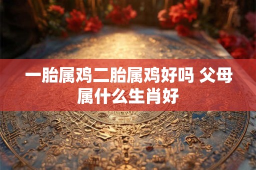一胎属鸡二胎属鸡好吗 父母属什么生肖好