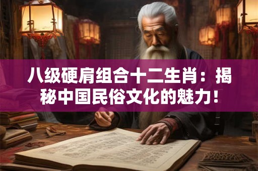 八级硬肩组合十二生肖：揭秘中国民俗文化的魅力！