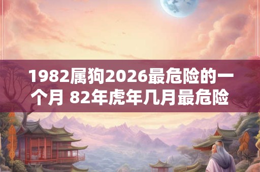 1982属狗2026最危险的一个月 82年虎年几月最危险