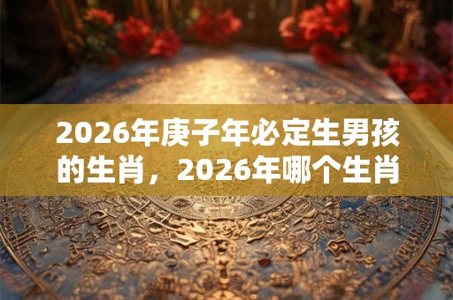 2026年庚子年必定生男孩的生肖，2026年哪个生肖会生男孩？