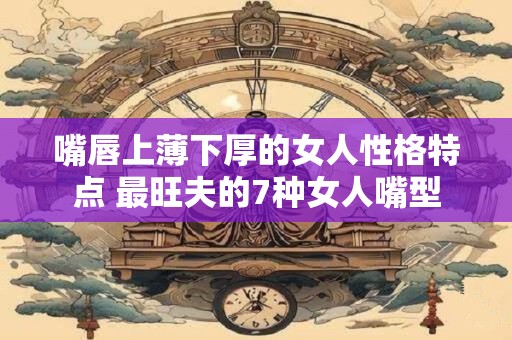 嘴唇上薄下厚的女人性格特点 最旺夫的7种女人嘴型