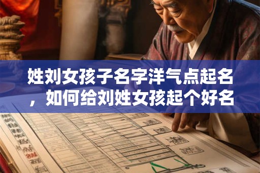 姓刘女孩子名字洋气点起名，如何给刘姓女孩起个好名字？