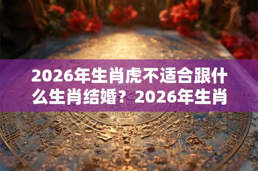 2026年生肖虎不适合跟什么生肖结婚？2026年生肖虎女结婚大利月