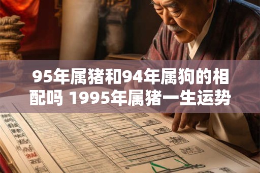 95年属猪和94年属狗的相配吗 1995年属猪一生运势如何