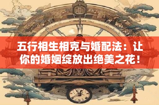 五行相生相克与婚配法：让你的婚姻绽放出绝美之花！