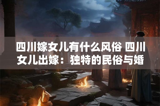 四川嫁女儿有什么风俗 四川女儿出嫁：独特的民俗与婚庆盛宴