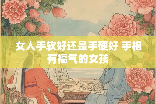 女人手软好还是手硬好 手相有福气的女孩