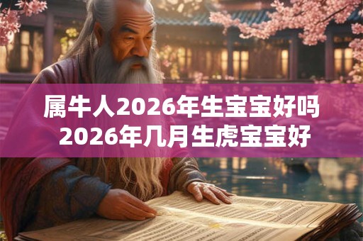 属牛人2026年生宝宝好吗 2026年几月生虎宝宝好