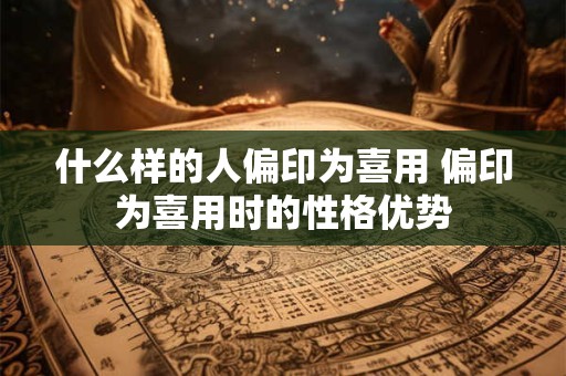 什么样的人偏印为喜用 偏印为喜用时的性格优势