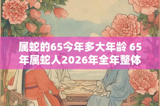 属蛇的65今年多大年龄 65年属蛇人2026年全年整体运势如何