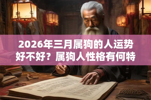 2026年三月属狗的人运势好不好？属狗人性格有何特征？