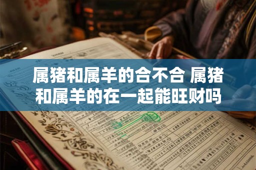 属猪和属羊的合不合 属猪和属羊的在一起能旺财吗