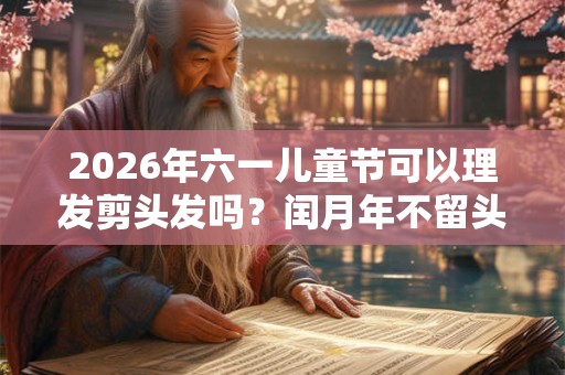 2026年六一儿童节可以理发剪头发吗？闰月年不留头是什么意思？