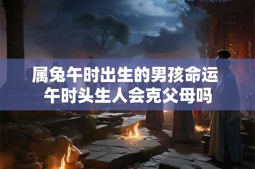 属兔午时出生的男孩命运 午时头生人会克父母吗