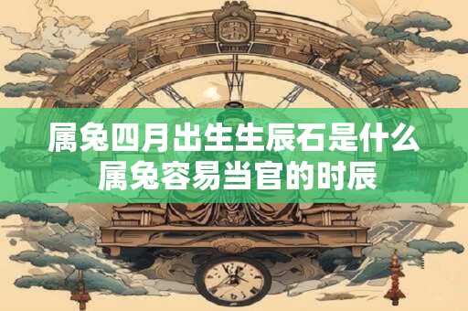 属兔四月出生生辰石是什么 属兔容易当官的时辰