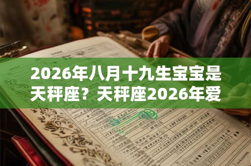 2026年八月十九生宝宝是天秤座？天秤座2026年爱情运好吗？
