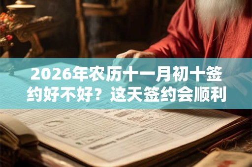 2026年农历十一月初十签约好不好？这天签约会顺利吗？
