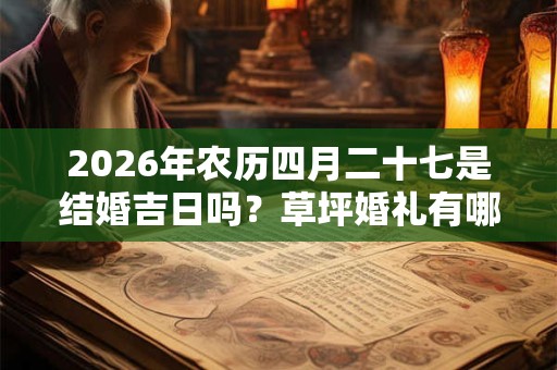 2026年农历四月二十七是结婚吉日吗？草坪婚礼有哪些优势？