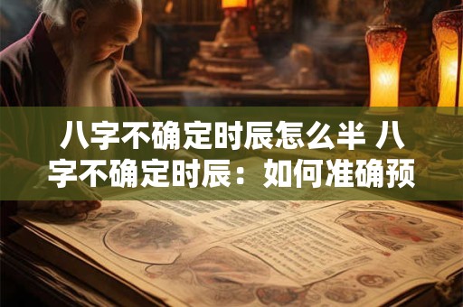 八字不确定时辰怎么半 八字不确定时辰：如何准确预测命运