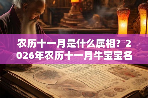 农历十一月是什么属相？2026年农历十一月牛宝宝名字