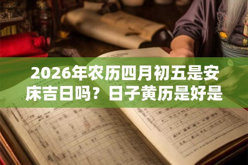 2026年农历四月初五是安床吉日吗？日子黄历是好是坏？