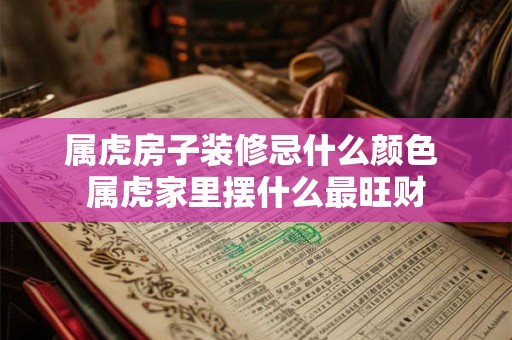 属虎房子装修忌什么颜色 属虎家里摆什么最旺财