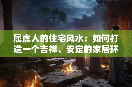 属虎人的住宅风水：如何打造一个吉祥、安定的家居环境