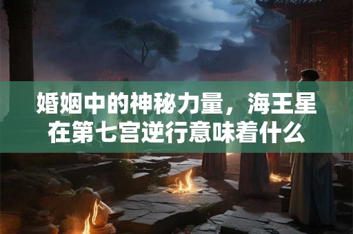 婚姻中的神秘力量，海王星在第七宫逆行意味着什么