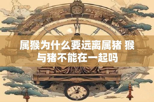 属猴为什么要远离属猪 猴与猪不能在一起吗