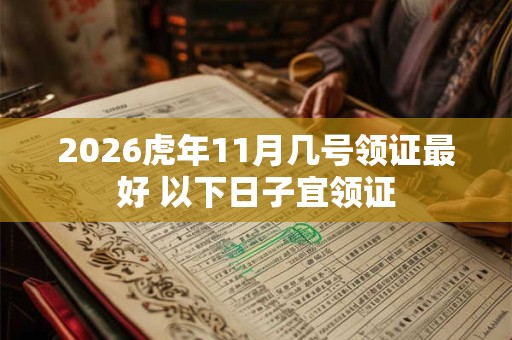 2026虎年11月几号领证最好 以下日子宜领证 2026虎年11月几号领证最好 以下日子宜领证