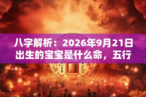 八字解析：2026年9月21日出生的宝宝是什么命，五行缺什么
