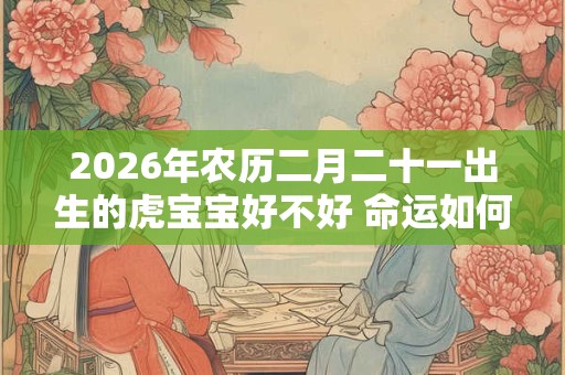 2026年农历二月二十一出生的虎宝宝好不好 命运如何