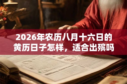2026年农历八月十六日的黄历日子怎样，适合出殡吗？