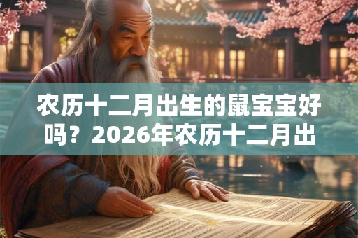 农历十二月出生的鼠宝宝好吗？2026年农历十二月出生命运如何？