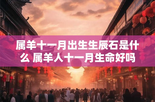 属羊十一月出生生辰石是什么 属羊人十一月生命好吗